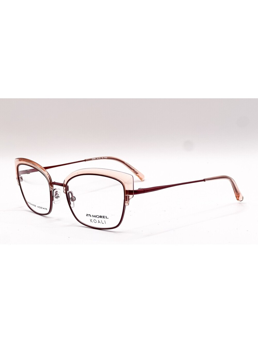 Morel 20069K PR16 Pink Cat Eye Authentic Eyeglass Frames 54-20-145